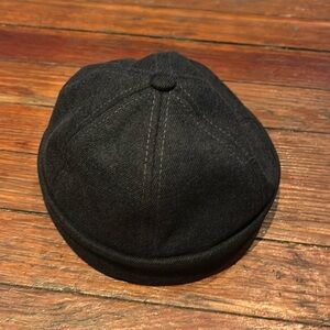 Charcoal Grey Brimless Hat